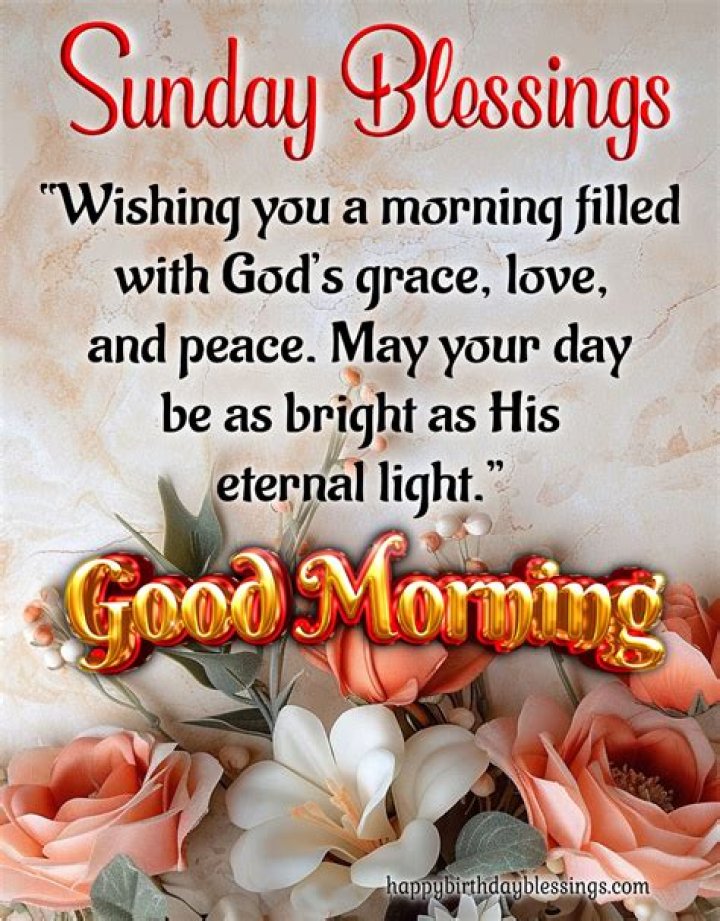 Bountiful Blessings: A Sunday Morning To Embrace Divine Grace