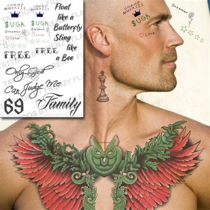 Enigmatic Face Artwork: Sean O'Malley's Striking Tattoo