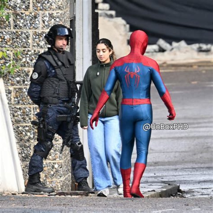 Exclusive Leak: Unseen Footage Of "Spiderman" Filming With Sophie Rain