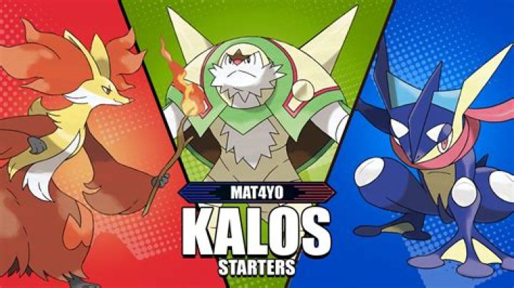 Kalos Starters: A Journey Into The Pokémon World