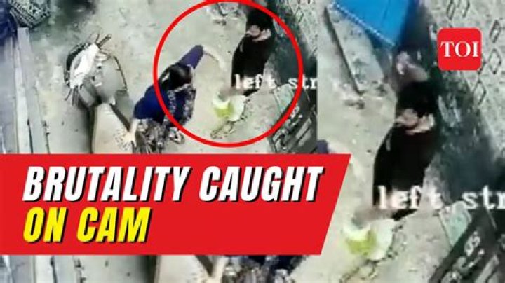 Shocking CCTV Footage: Child And Mother Caught In Viral Incident