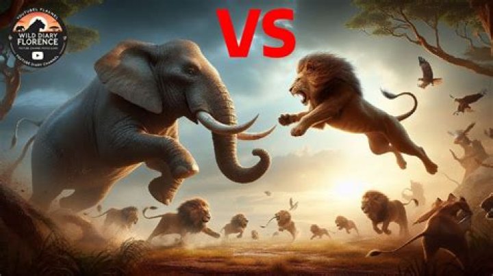 The Ultimate Showdown: Lion Vs Elephant - Who Reigns Supreme?